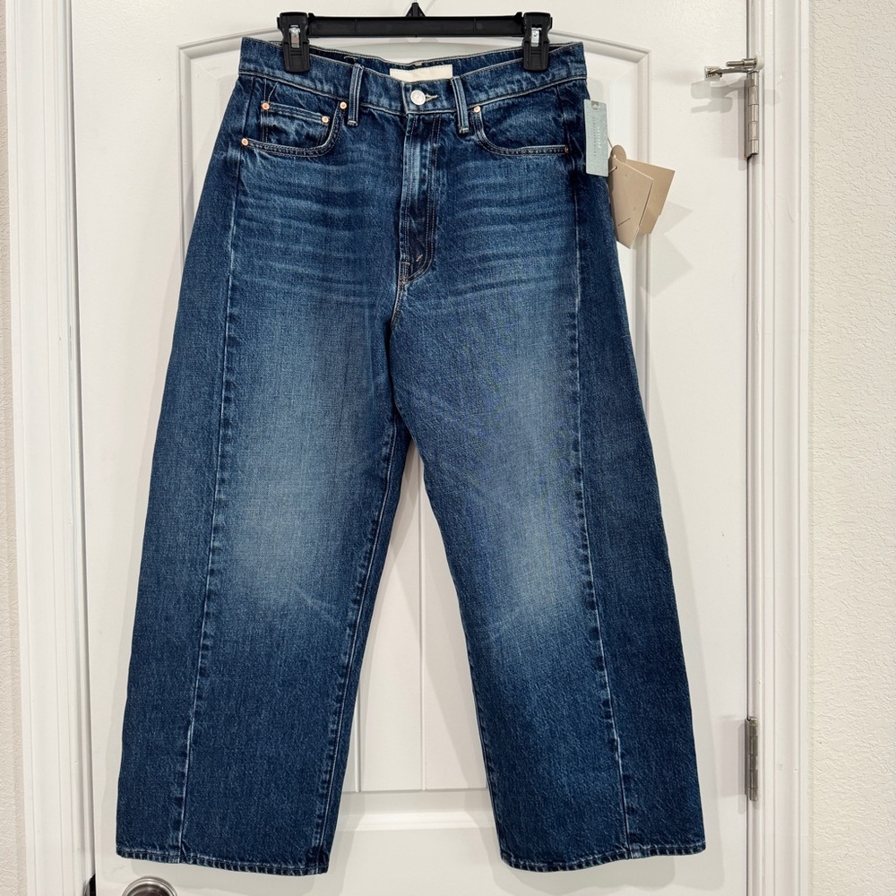 NWT Mother Lil Half Pipe Ankle in Did you bring me anything wash size 29 petite